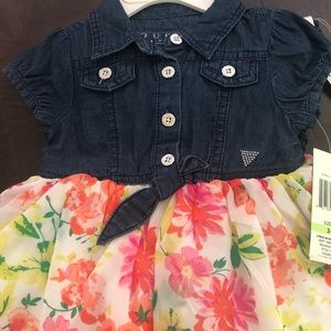 Adorable Guess baby dress NWT